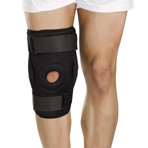 Dyna hinged knee brace open patellane oprene