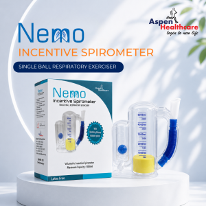 NEMO Single-Ball Incentive Spirometer - Respiratory Device
