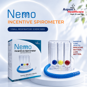 NEMO 3 Ball Incentive Spirometer - Respiratory Device