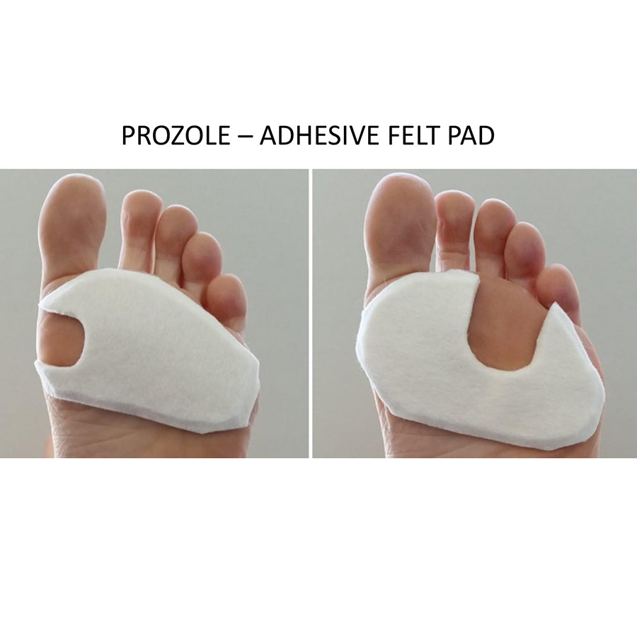 Prozole adhesive felt pad